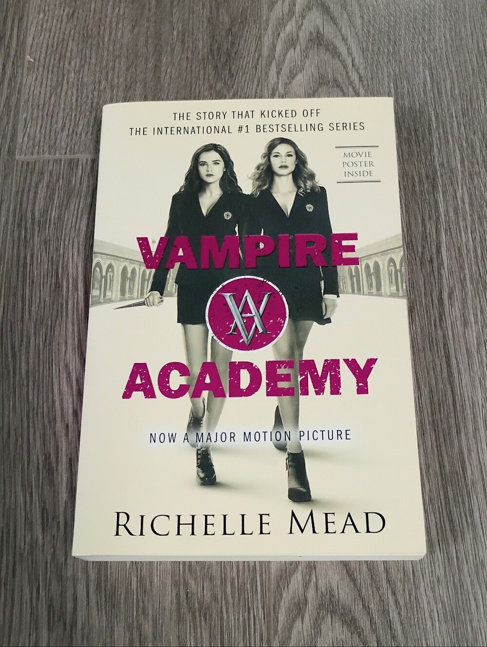 Vampire Academy Paperback Novel - Pink/White Cover